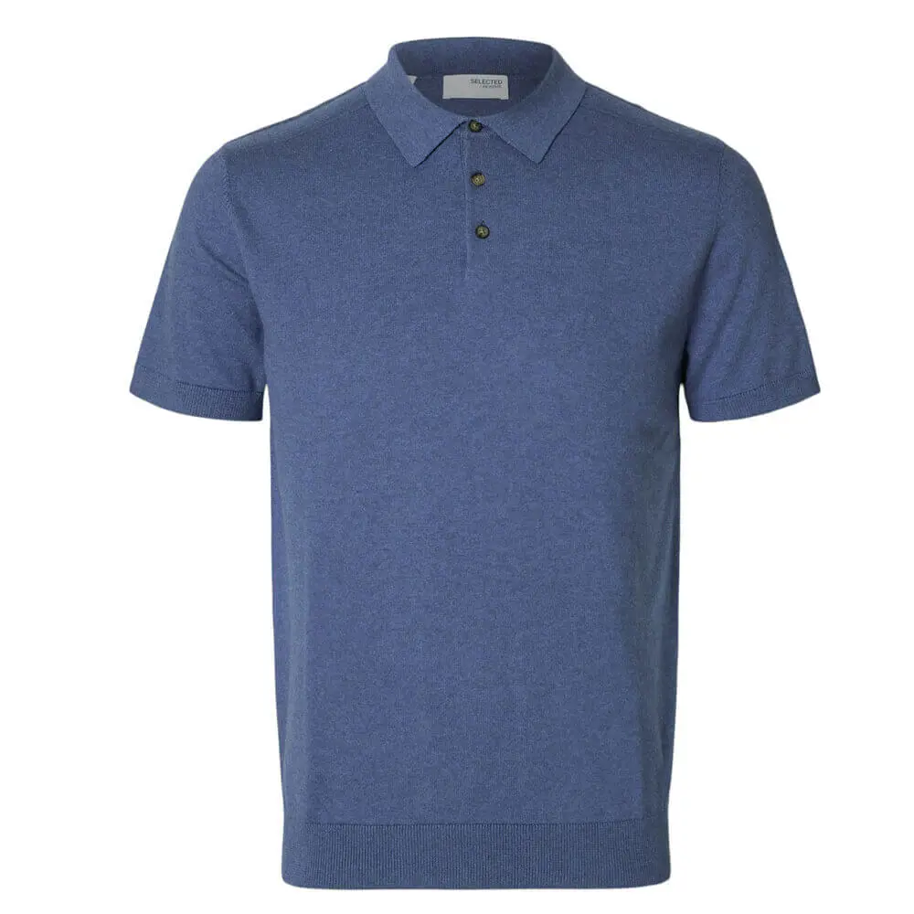 Selected Homme Knitted Polo Shirt